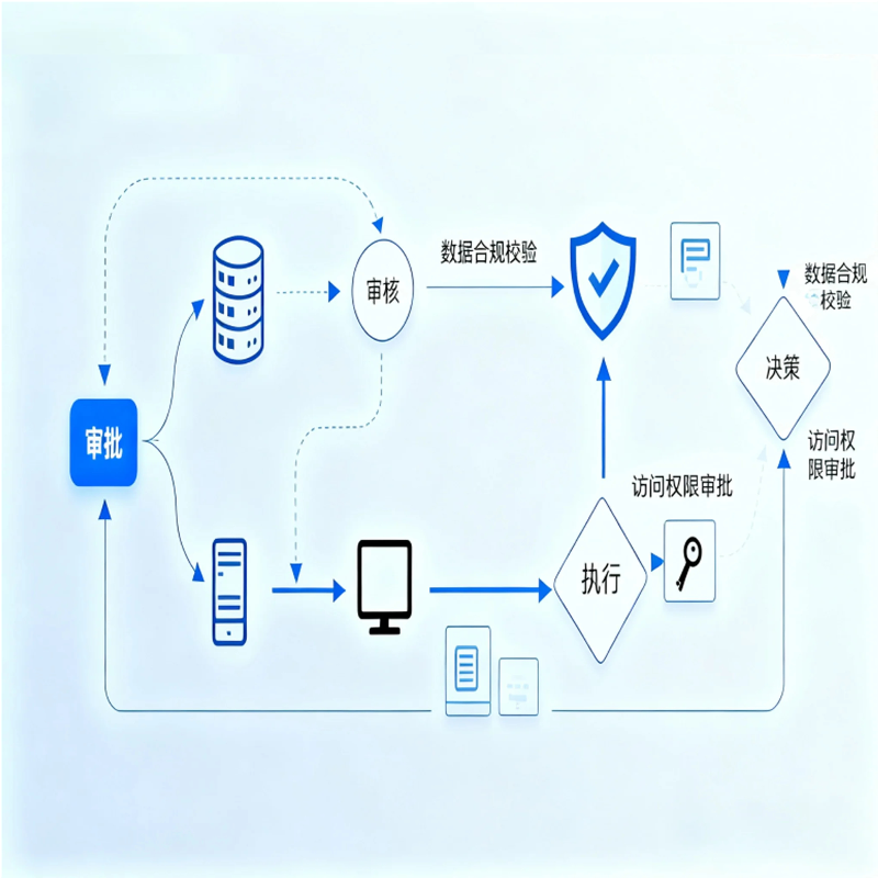 规范数据相关操作的审批环节，确保合规性